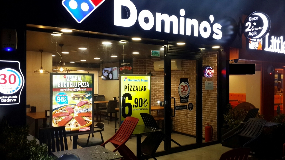 Dominos Pizza Restoran Zincirlerindeyiz